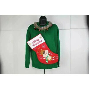 ladies FOREVER 21 christmas sweater size S
